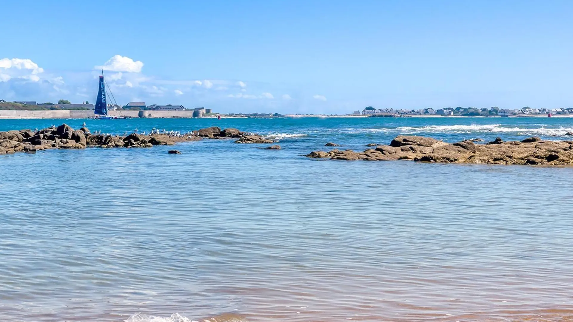 Maisonette En Pierre Renovee Avec Jardin A 100M De La Plage - 5/6 Couchages Et Wi-Fi - Fr-1-349-179 Larmor-Plage Holiday home